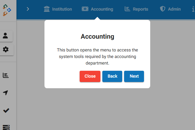 Accounting setup wizard Accounting setup wizard