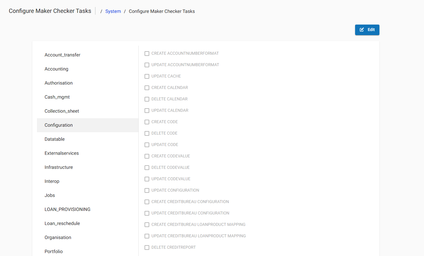 Configure Maker Checker Tasks Configure Maker Checker Tasks