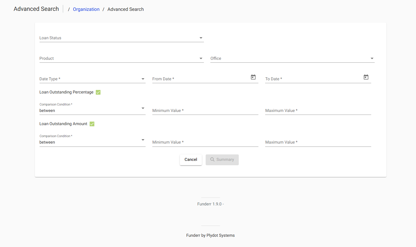 Fund Mapping Menu Option Fund Mapping Menu Option
