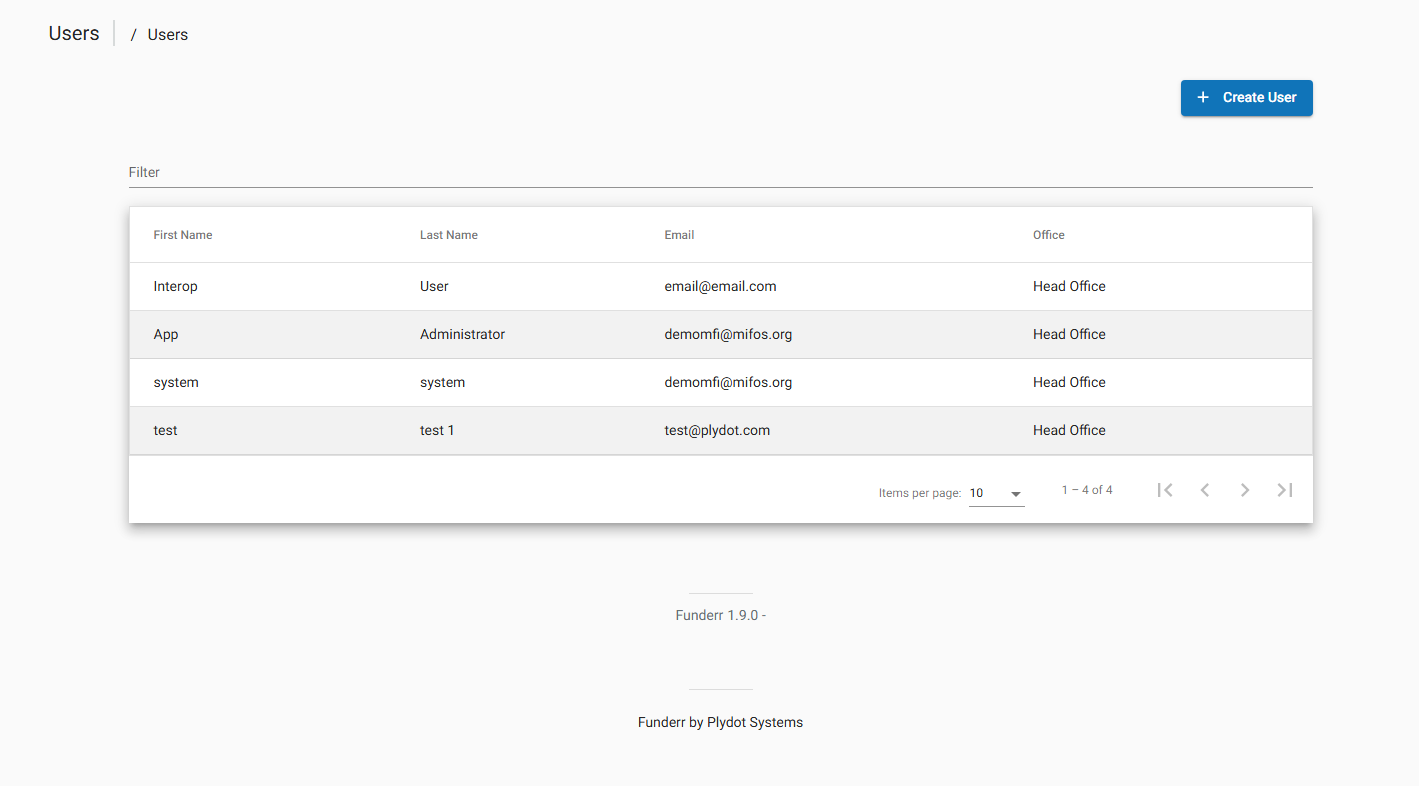 Users List Screen Users List Screen